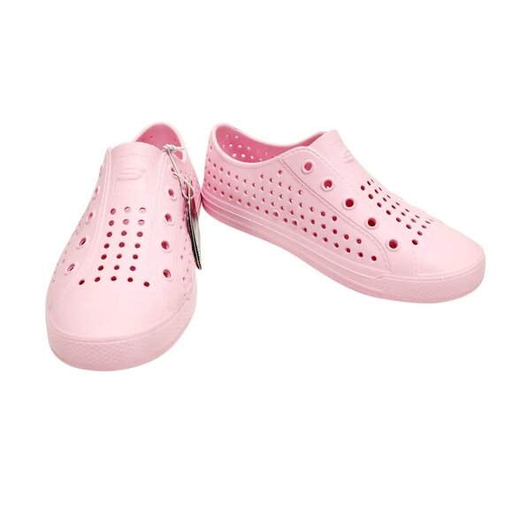Skechers kids Foamies Machine Washable Pink Slip-On Shoes Size 3 - Picture 12 of 13